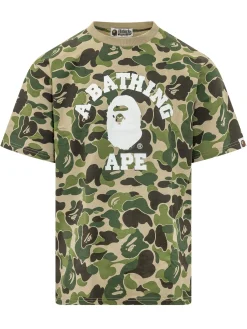 ABC Camo Logo Print T-shirt