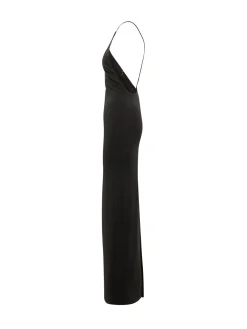 Alexandra Maxi Dress with Voluminous Sleeves
