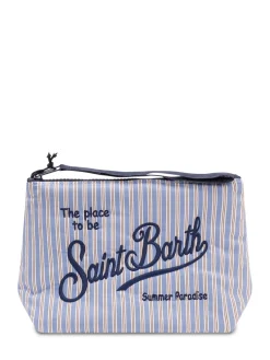 Aline Pouch with Zip and Logo