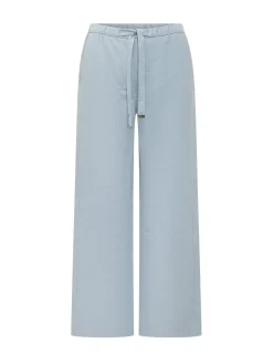 Amedea Wide Leg Trousers with Drawstring