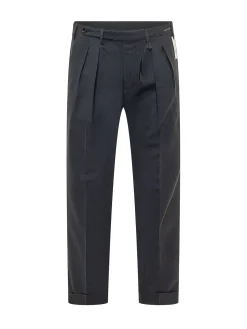 America Trousers with Turned Up Hem