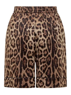 Animalier Print Shorts
