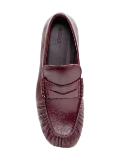 Aven Leather Loafers with Penny Strap