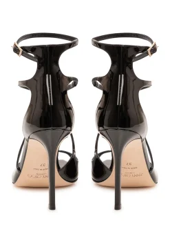 Azia Sandals with Crossed Straps