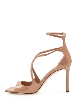 Azia Sandals with Crossed Straps