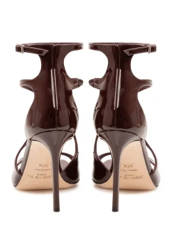 Azia Sandals with Crossed Straps
