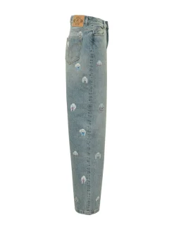 Baggy Jeans with Print