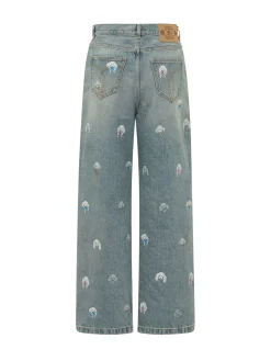 Baggy Jeans with Print