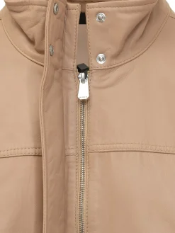 Bailee Blouson with High Neck and Zip