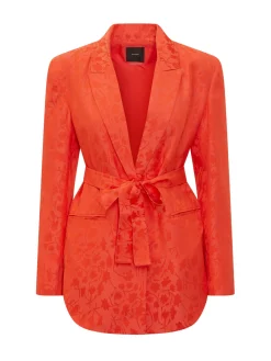 Belted Blazer with Lapels