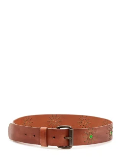 Belt with Studs and Buckle