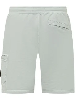 Bermuda In Felpa Con Tasca Cargo E Coulisse
