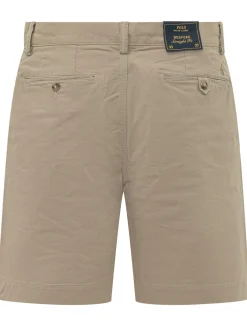 Bermuda Shorts with Button Closure