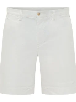 Bermuda Shorts with Side Pockets and Belt Loops