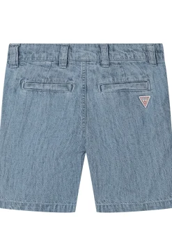 Bermuda Shorts with Slanted Pockets