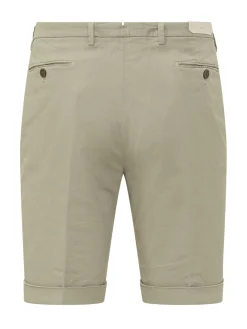 Bermuda Shorts with Turn Up Hem