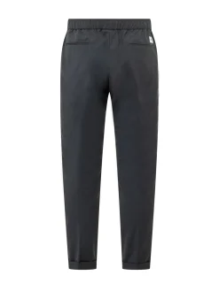 Berry Trousers with Elastic Waistband