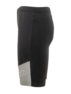 Biker Shorts with Diagonal Motif