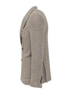 Blazer Doppiopetto con Tasche Applicate