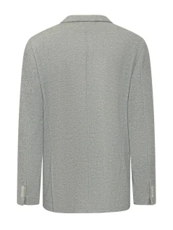 Blazer Uomo Classico in Tessuto Mélange