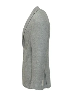 Blazer Uomo Classico in Tessuto Mélange