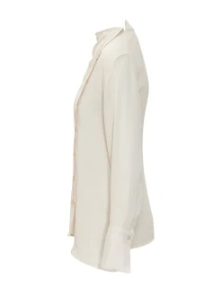 Blouse with Vertical Seams