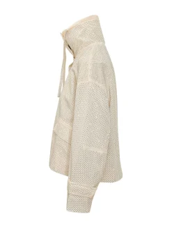 Blouson with Zip and Drawstring