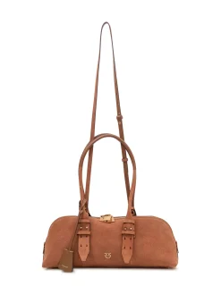 Bowling Baguette Bag with Handles and Zip