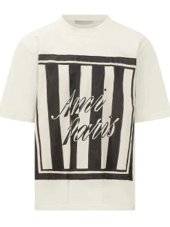 Boxy Fit T-shirt with Front Print
