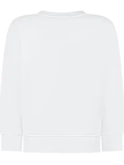 Boys Cotton Sweatshirt with Logo Print