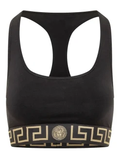 Bra with Decorated Band