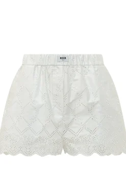 Broderie Anglaise Shorts