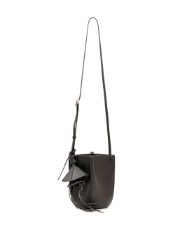 Bucket Bag with Decorative Straps