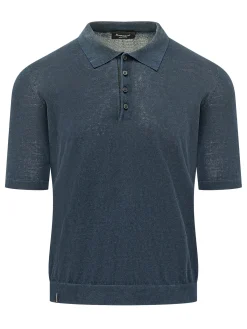 Buttoned Short Sleeve Polo