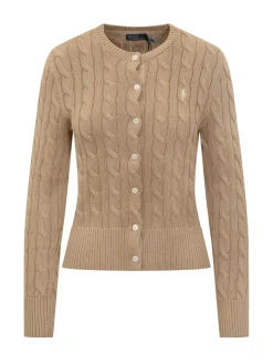 Cable Knit Buttoned Cardigan