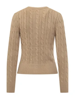 Cable Knit Buttoned Cardigan