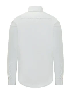 Camicia a Manica Lunga con Colletto Classico e Bottoni