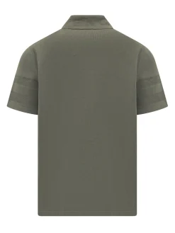 Camicia a Righe con Scollo Incrociato