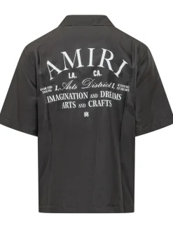 Camicia Bowling con Stampa Grafica