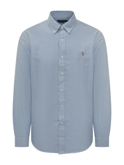 Camicia celeste Polo Ralph Lauren