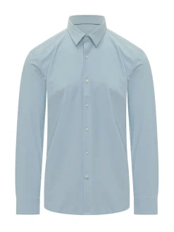 Camicia con Colletto Classico e Bottoni
