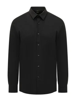 Camicia con Colletto Classico e Chiusura con Bottoni