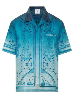 Camicia con Stampa Ornamentale