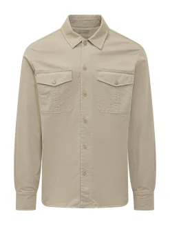 Camicia con Tasche Applicate e Bottoni