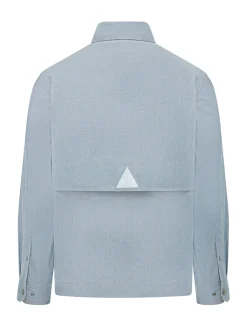 Camicia con Tasche Frontali e Bottoni a Pressione
