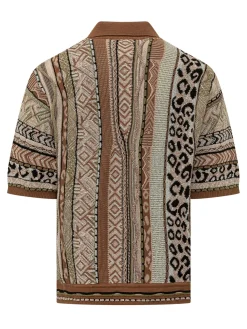 Camicia in Maglia Jacquard