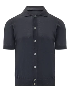 Camicia in Maglia Maniche Corte