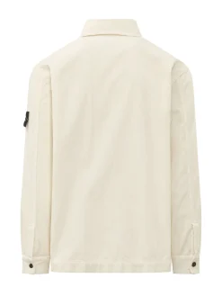 Camicia in Velluto a Coste con Tasca
