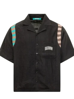 Camicia in Viscosa a Maniche Corte