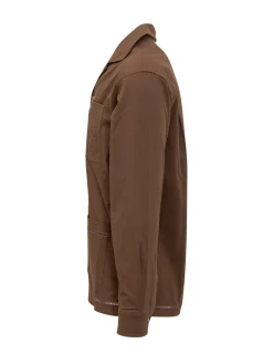 Camicia Marrone con Dettagli Jour Échelle